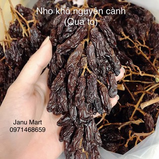Nho khô nguyên cành 500g