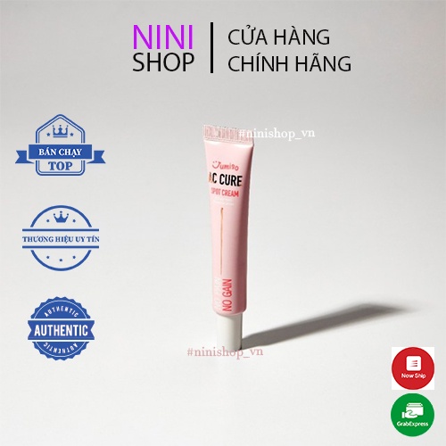 Kem loại bỏ mụn, giải độc, làm sáng da Jumiso Ac Cure No Pain No Gain Spot Cream 15g