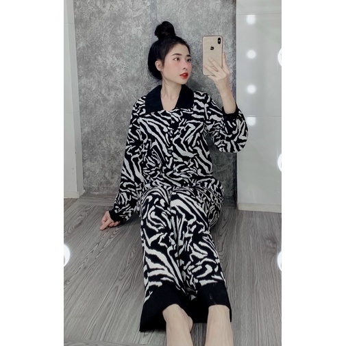 Bộ Pijama cổ sen cao cấp nhiều mẫu mã
