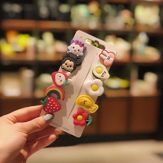 1086   SET CẶP TÓC HOẠT HÌNH NGỘ NGHĨNH DỄ THƯƠNG CHO BÉ GÁI KT6 58 64