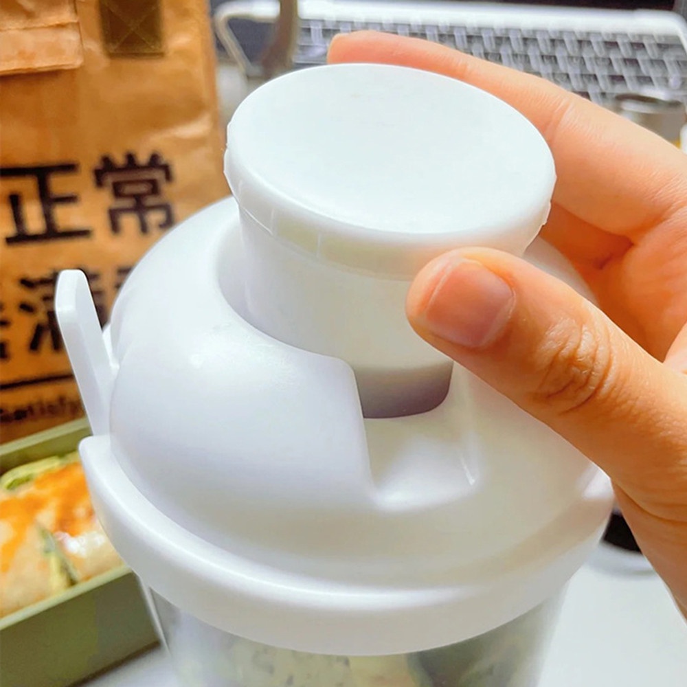 Cốc Đựng Salad Ăn Sáng Kèm Muỗng Và Vỏ Bọc Tiện Lợi