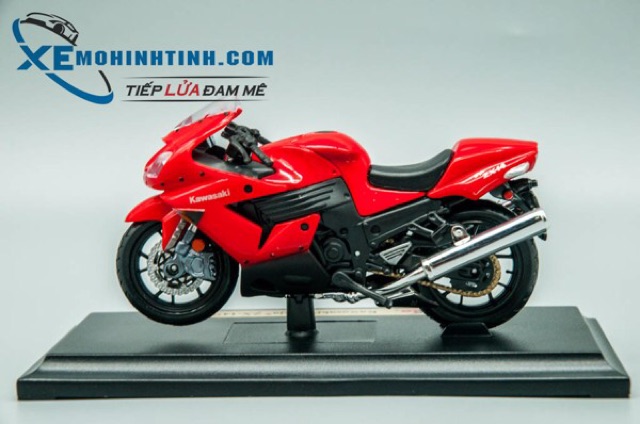 Xe Mô Hình Kawasaki Ninja Zx-14R 1:18 Maisto (Đỏ)