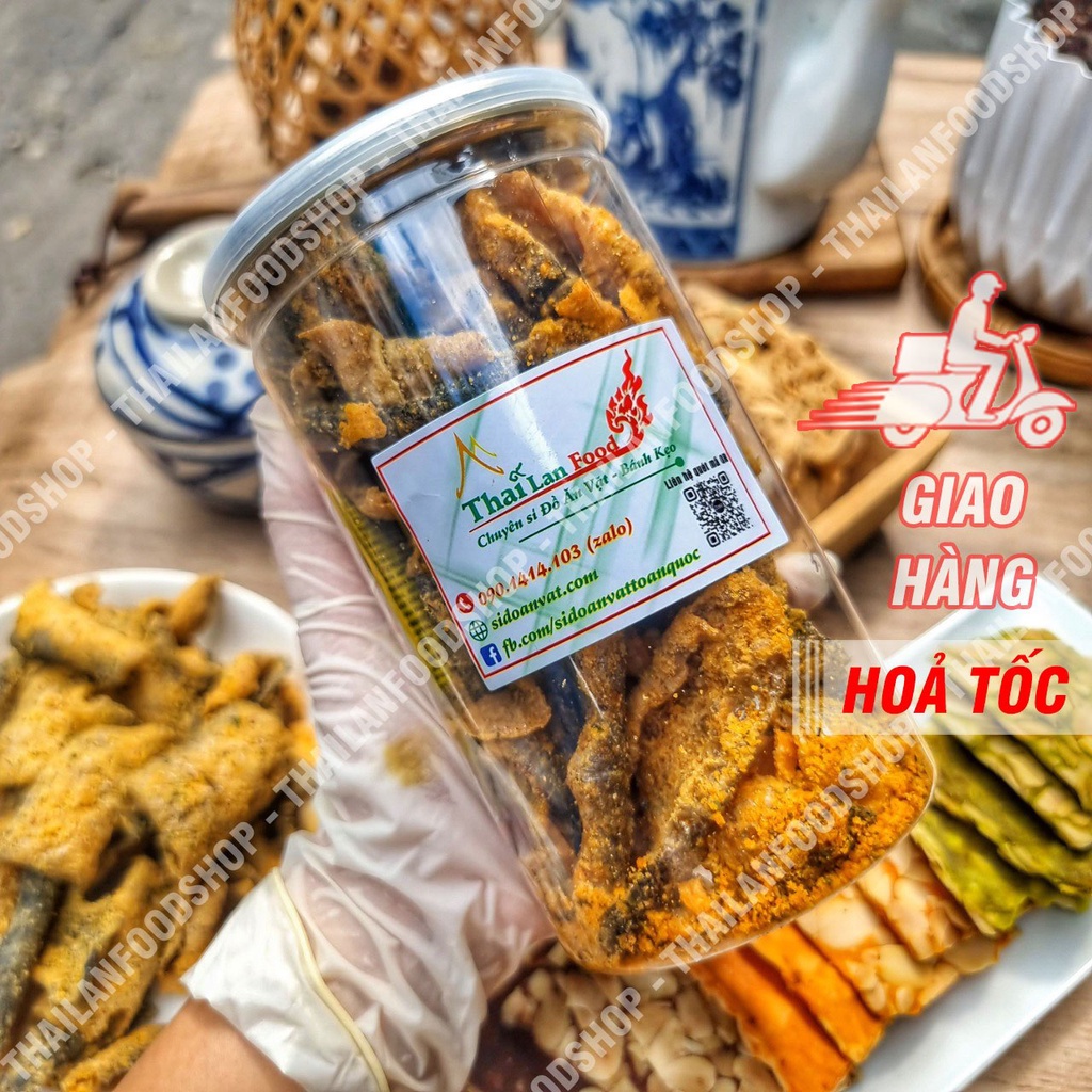 Da Cá Trứng Muối Lon 200Gram