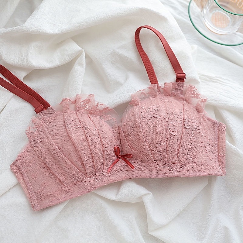 Áo lót Không Gọng Phối Nơ Quyến Rũ Cho Nữ