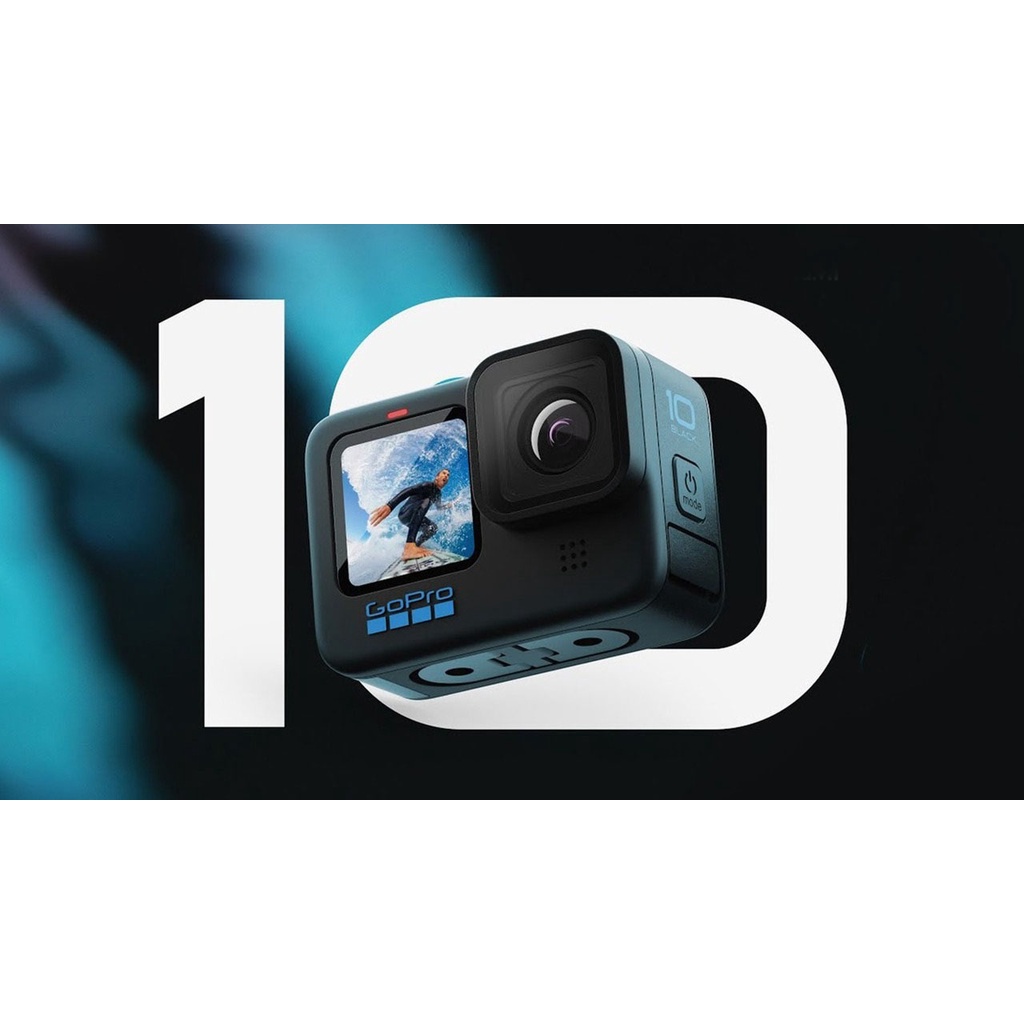 Máy Quay Gopro 10 Black  -  Quay 5k3 - chống rung HyperSmooth 4.0 -  Mới 99%