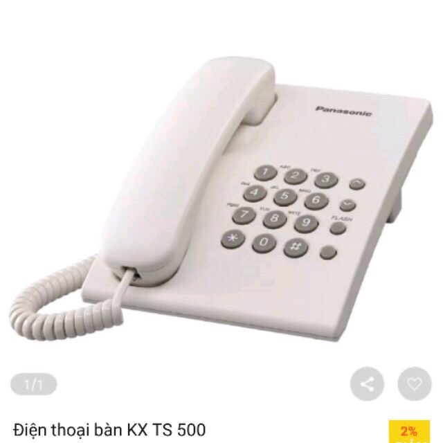 ĐIỆN THOẠI BÀN PANASONIC KX-TS500MX | BigBuy360 - bigbuy360.vn