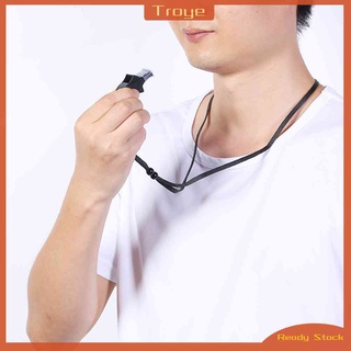 ❀ troye ❀ còi trọng tài thể thao màu đen