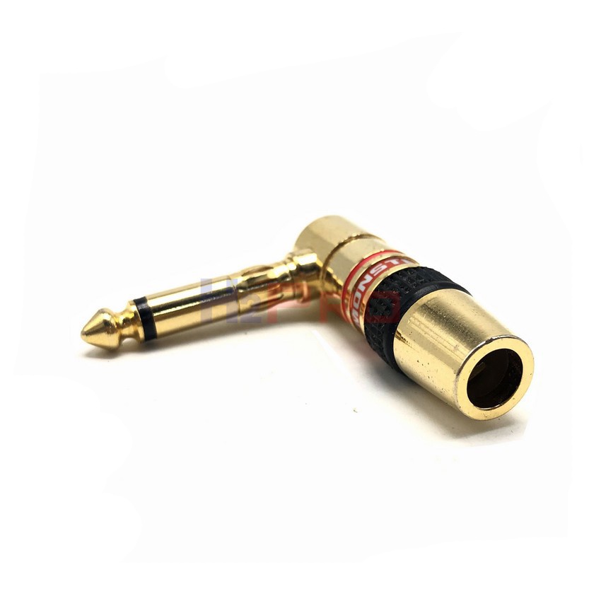 Đầu jack 6 ly mono góc vuông Monster CHÍNH HÃNG Chống Nhiễu