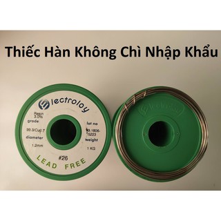 [ Siêu rẻ chỉ 1 mét ] Thiếc Hàn Không Chì