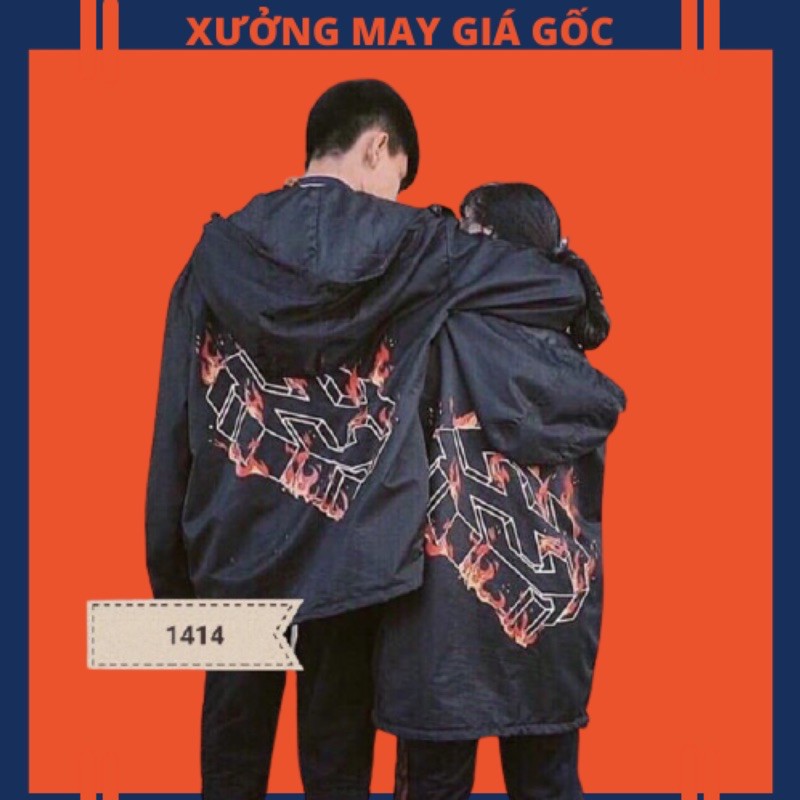 🎆𝐃𝐮̀ 𝟐 𝐋𝐨̛́𝐩🎆 BAC Áo Khoác Dù X Lửa Siêu Hot (Kèm Video, Hình Chụp Thật)