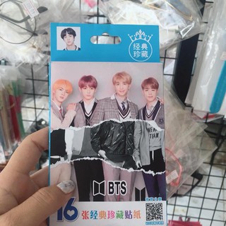 Bộ hình dán BTS gồm 120 hình dán khác nhau
