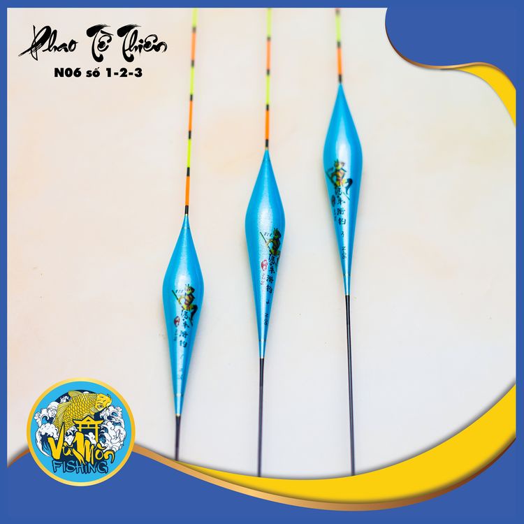 Phao Câu Đài, Câu Đơn Nano Siêu Đẹp Chất Lượng Cao TỀ THIÊN ĐẠI THÁNH 2-2,6g chì - Vũ Môn Fishing