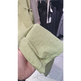 Bigsize công sở - Đầm Đũi Xanh Cốm Ngọt Mát