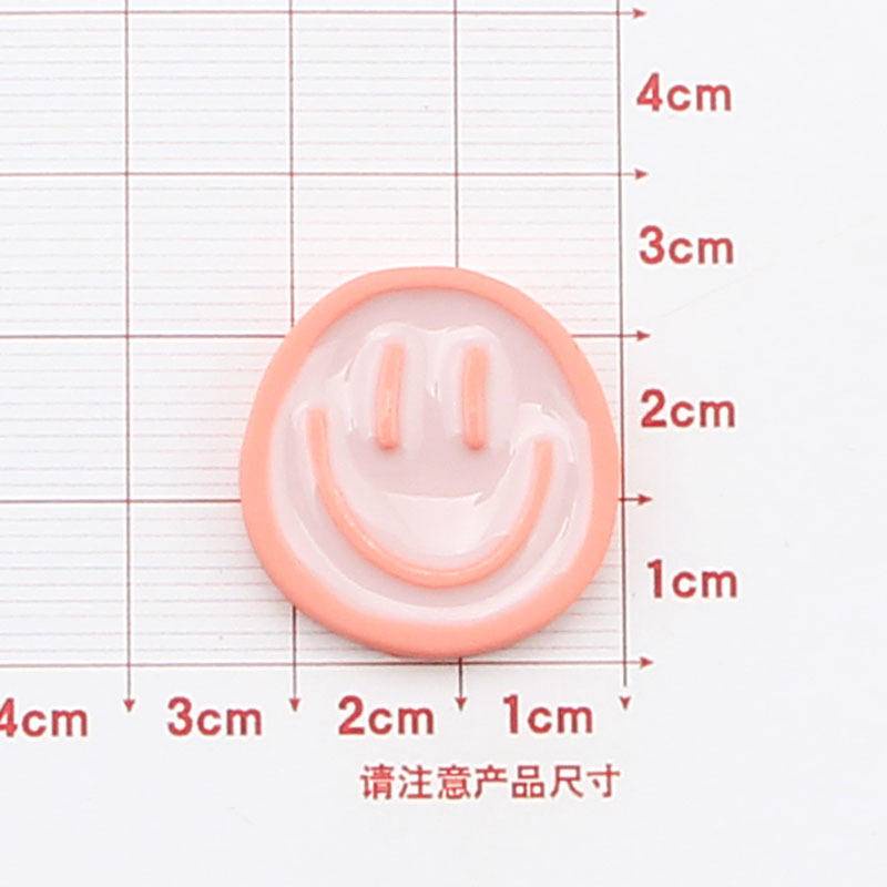 1 Phụ Kiện Mặt Cười Hoạt Hình Nhiều Màu Sắc Gắn Trang Trí Giày Dép