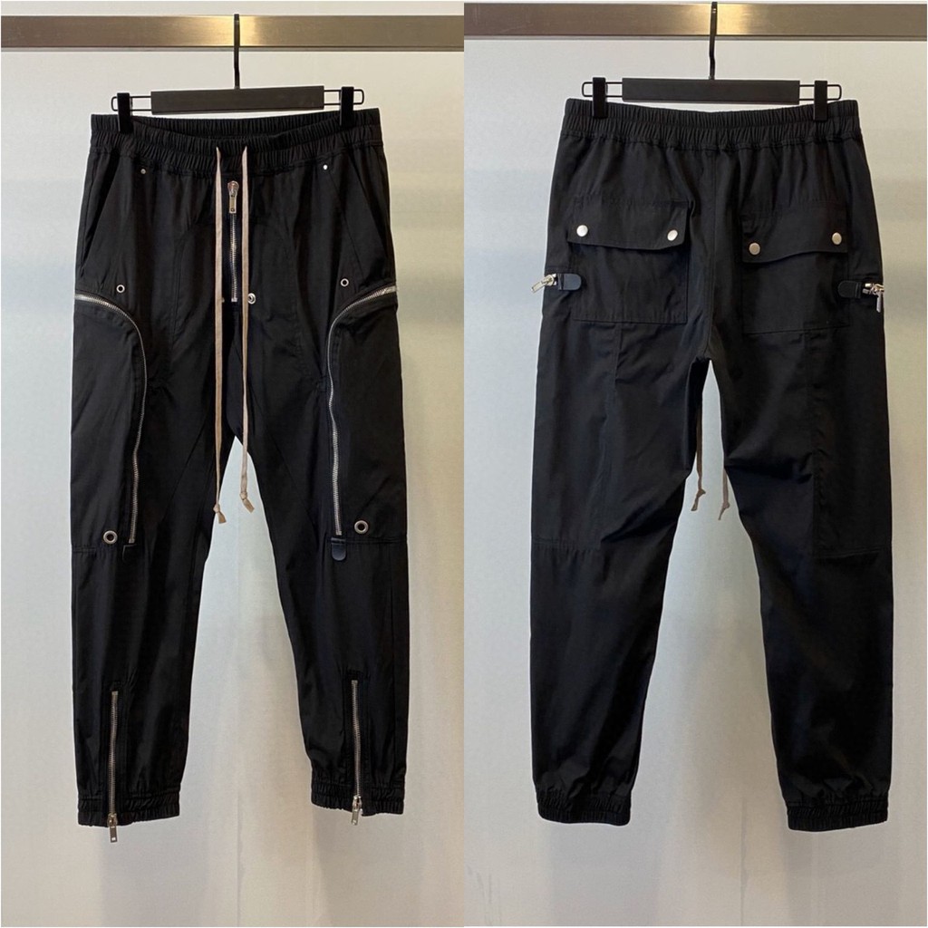 Quần Rick Owens drawstring trousers ss20