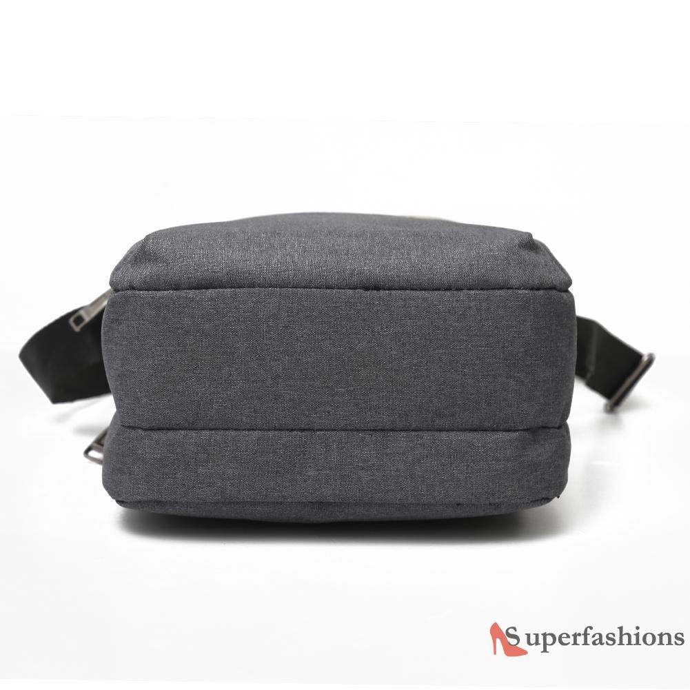 【Hot Sale】Synthetic Linen Men's Business Bag Travel Cool Crossbody Bag Shoulder Bag