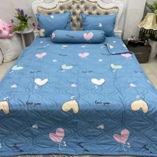 BỘ DRAP COTTON HÀN QUỐC 4 MÓN 100% COTTON