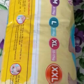 Tả quần unidry XXL44 miếng  (15-25kg)