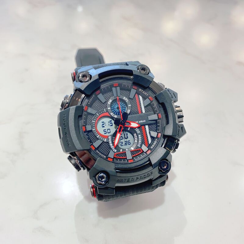 [Mã FAMAYFA2 giảm 10K đơn 50K] Đồng hồ nam điện tử dây nhựa chống nước DH162 Miucho | BigBuy360 - bigbuy360.vn