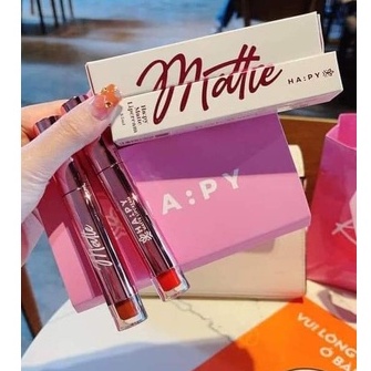 SON HAPY MUA 1 TẶNG 2 [RẺ VÔ ĐỊCH] SON HAPPY CHÍNH HÃNG [Mua 1 son Tặng 1 son và 1 NƯỚC HOA TRIẾT XỊ