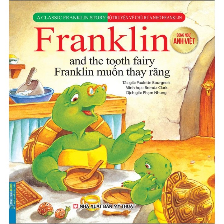 Sách-Combo 2c Bộ truyện về chú rùa nhỏ Franklin - Franklin muốn thay răng và Franklin tập kịch