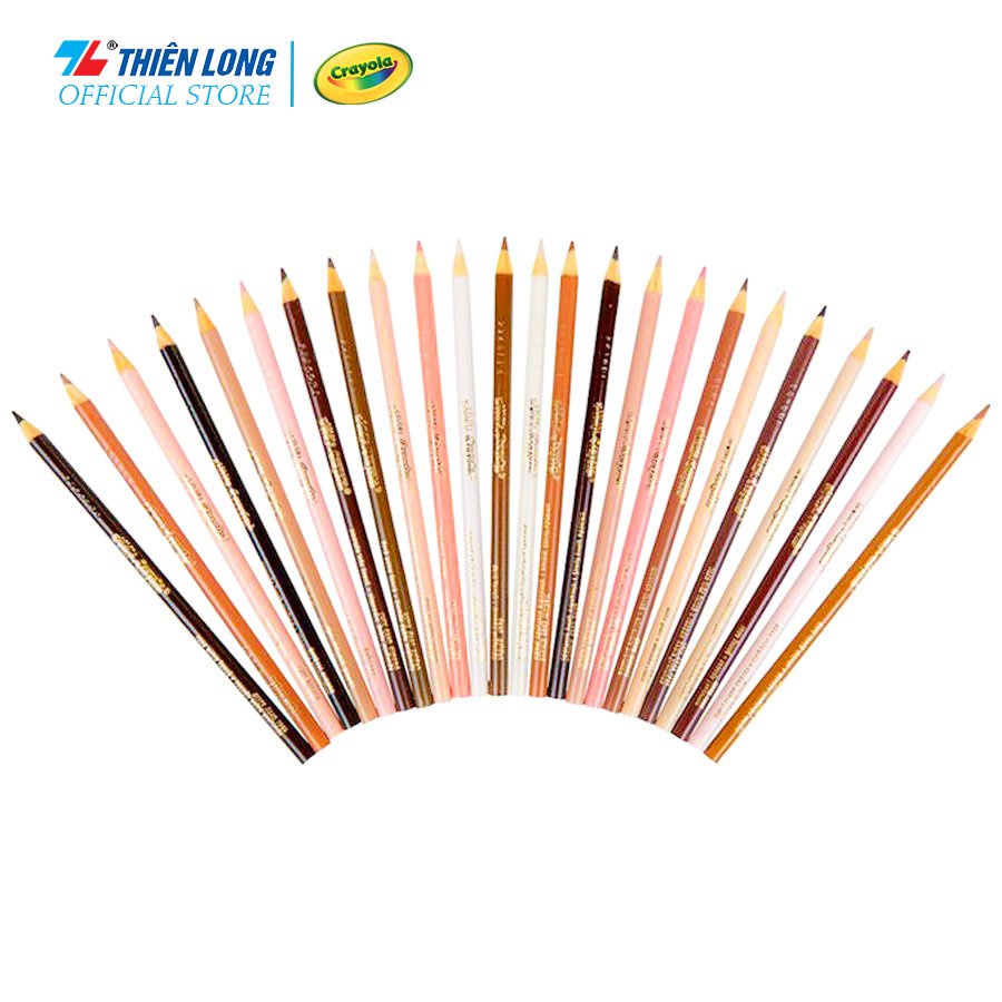 Bộ bút chì 24 màu da COTW CRAYOLA 684607