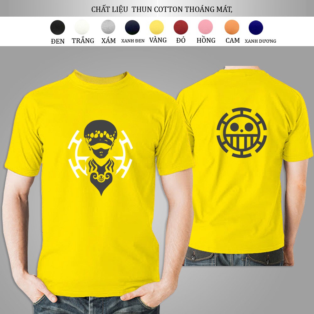 [FreeShip] Áo Phông Nam Nữ, Áo Thun Nam Nữ OnePiecee Laww Chất Thun đủ màu đủ size