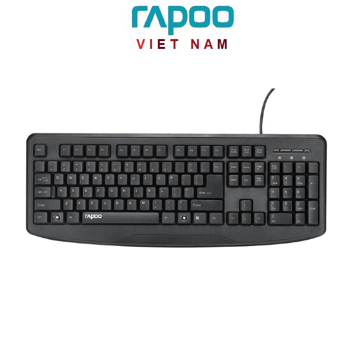 Bàn phím Rapoo NK2500 có dây cổng USB