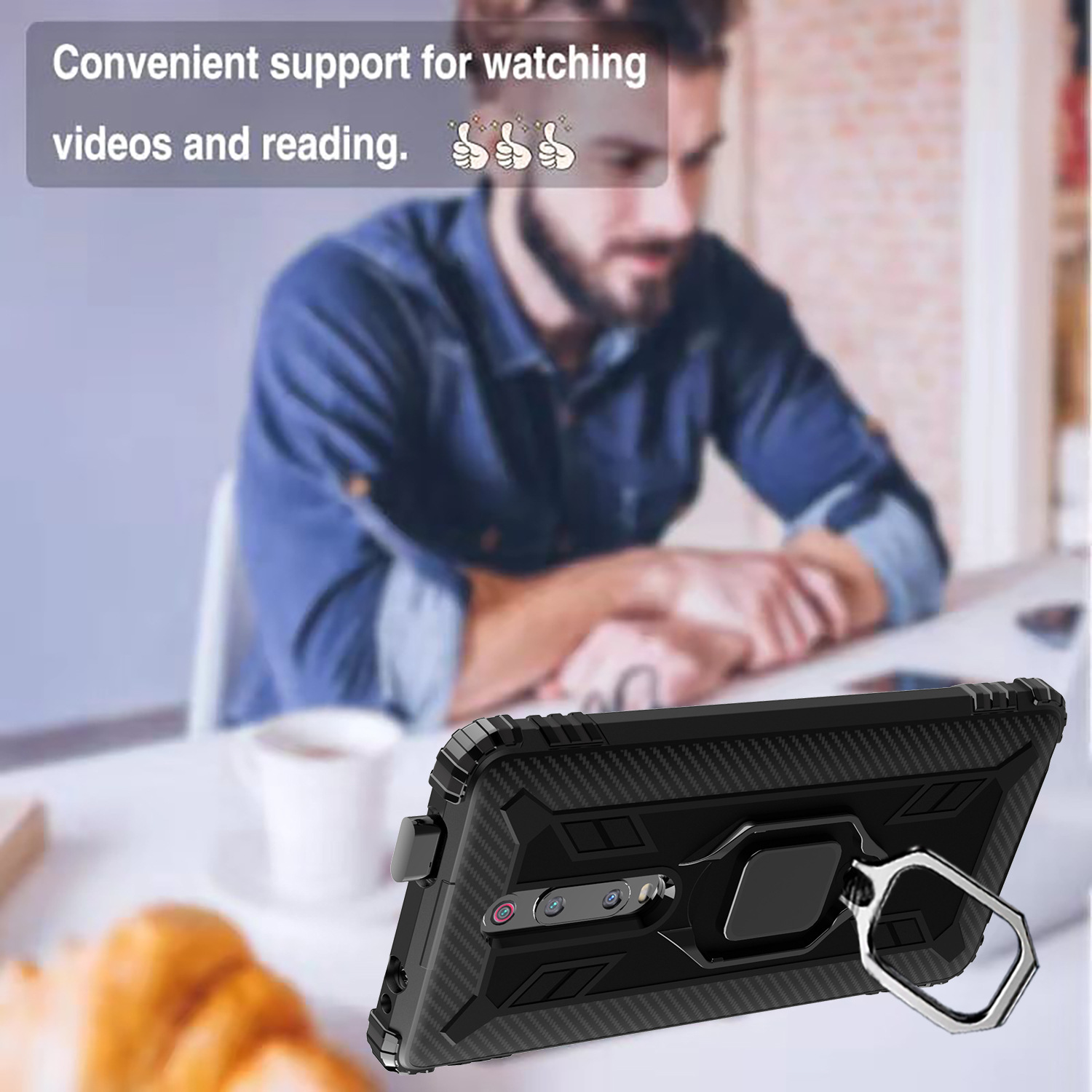 Ốp Lưng Chống Sốc Có Thanh Đỡ Điện Thoại 3c Cho Xiaomi 9t Redmi K20 / Mis | BigBuy360 - bigbuy360.vn