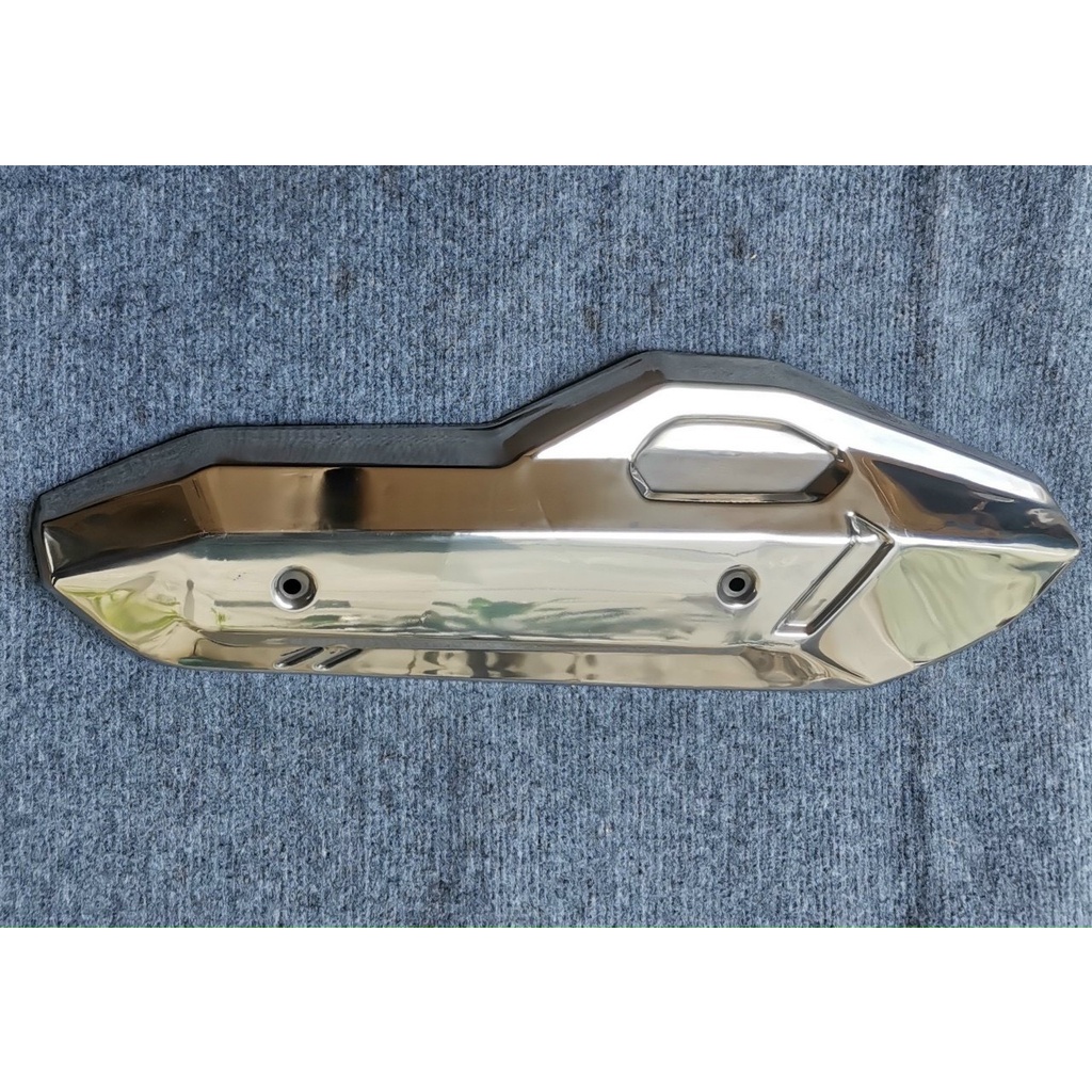 Ốp pô xe Air Blade 160cc đời 2022 inox