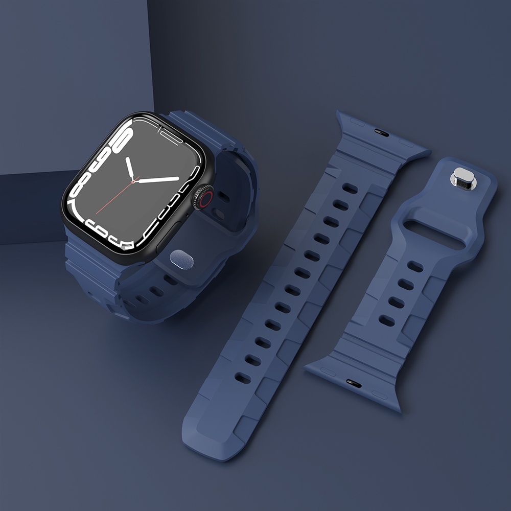 Dây Đeo Thay Thế Bằng Silicone Mềm 45mm 41mm Cho iWatch Series 8 7 / 6 / 5 / 4 / 3SE