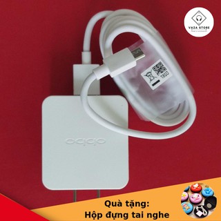Bộ combo cốc sạc, cáp sạc Oppo (AK-717) 5V-2A tương thích OPPO F5/F1s