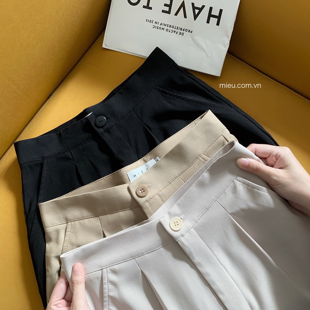 Quần Tây Form Suông Gigi Long Pants Miều Est.2013