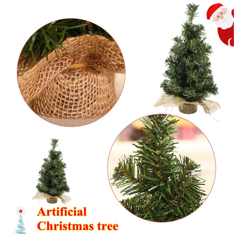 Cây Thông Giáng Sinh / Năm Mới Mini 20 / 30Cm Trang Trí Nhà Cửa Chất Lượng Cao