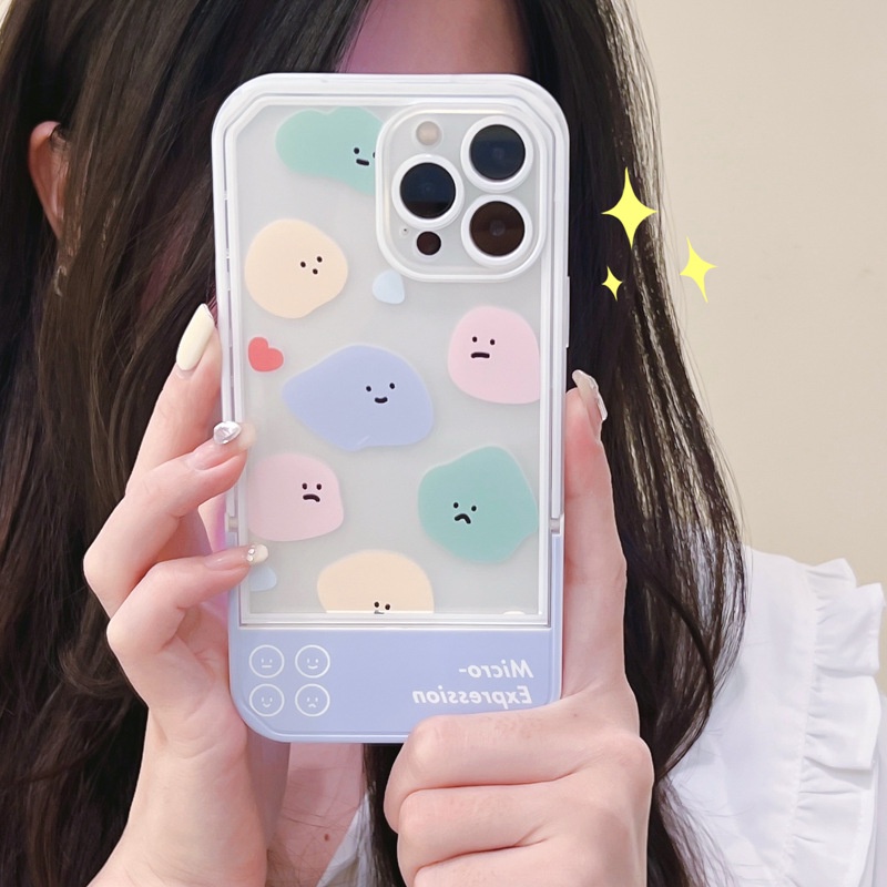 Ốp Điện Thoại In Hoạt Hình Kèm Giá Đỡ Cho iphone 14 / 13Pro 12 / xs / 6 / 7 / 8PLUS