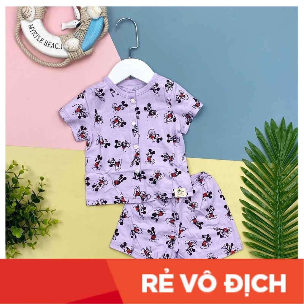 Bộ sơ sinh cotton côc tay cài cúc bé gái size 3-18M, cho bạn từ 4-10kg. Chất cotton mỏng, nhẹ, dễ mặc, thấm hút tốt