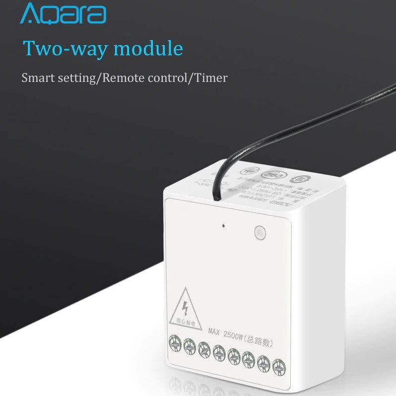 Rơle công tắc thông minh 2 kênh Aqara Relay 10A