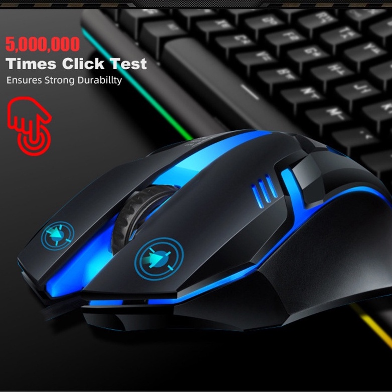 Chuột Quang Gaming X1 ĐầU CắM USB NhiềU MàU Cho Laptop / PC