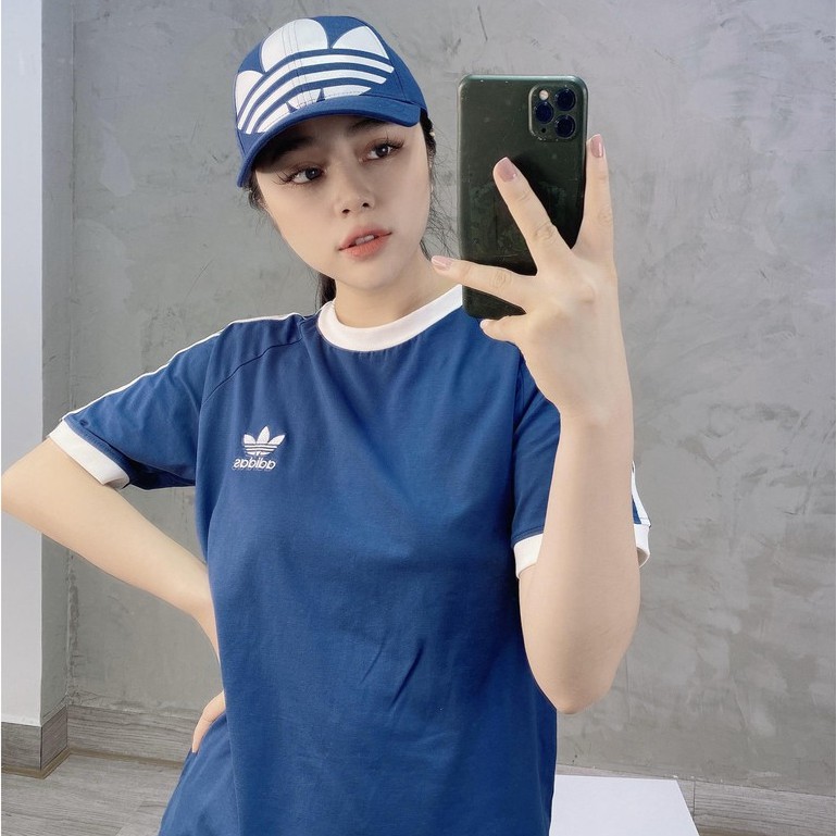 ⚡️  Mũ / Nón thể thao Adidas RELAXED BIG TREFOIL HAT - Navy | CM3917 / HÀNG XUẤT DƯ XỊN | SẴN HÀNG
