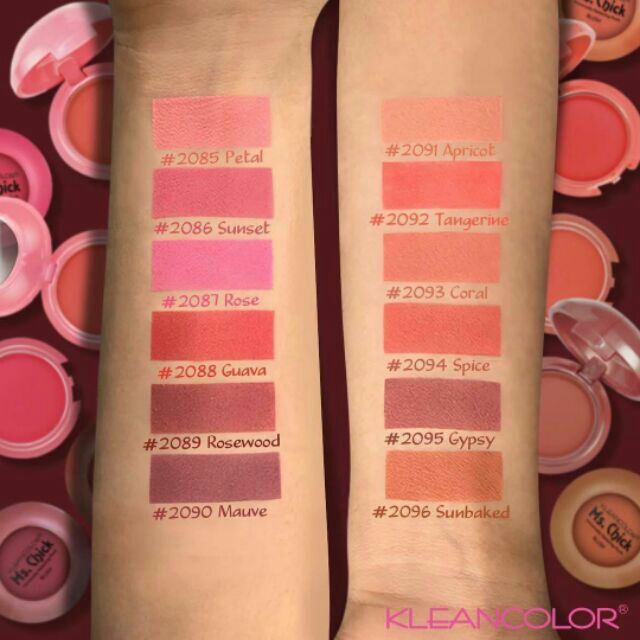 Má hồng Kleancolor Ms Chick Blush | BigBuy360 - bigbuy360.vn