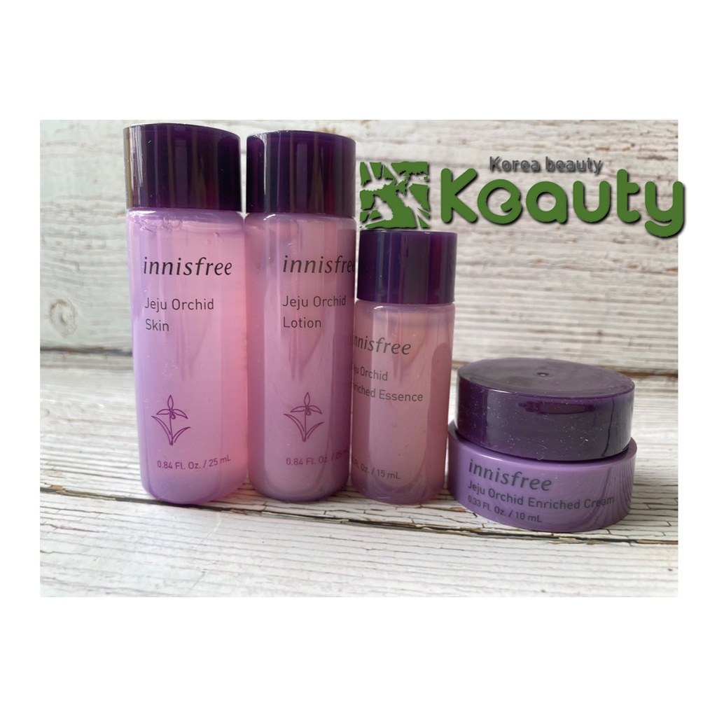 Bộ dưỡng da mini từ hoa phong lan Innisfree Orchid Special Kit