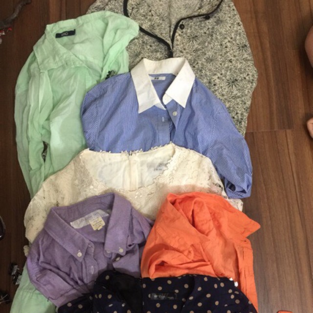 Combo áo sơ mi Meshop