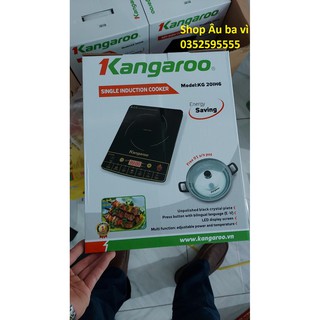 Bếp Từ Đơn Kangaroo KG-20IH6 / KG-365i Chính Hãng, Tặng Kèm Nồi Lẩu, mặt kính chịu nhiệt tốt - siêu bền - siêu nhanh