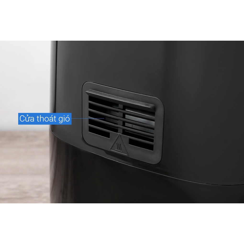 Nồi chiên không dầu Philips HD9270/90 6.2L/3L - Hàng chính hãng