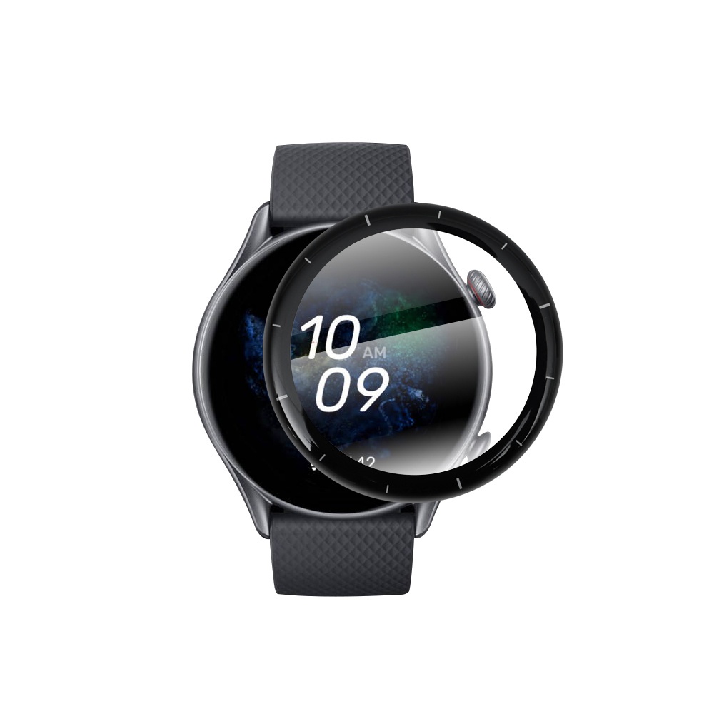 Miếng Dán Màn Hình Cong 3D Mềm Trong Suốt Chống Trầy Cho Amazfit GTR 3 Series / HD