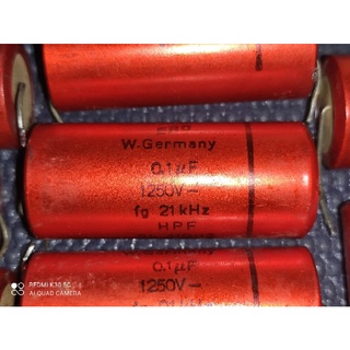 Tụ Ero 0,1uf 1250vdc Germany (1 cặp)