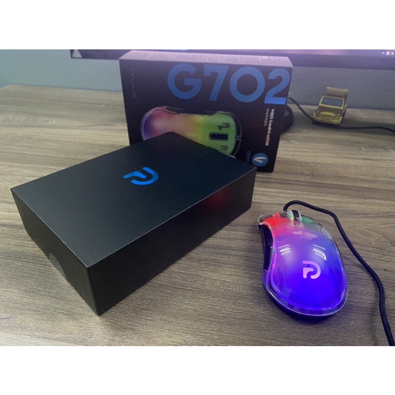 Chuột dây Gaming Máy Tính G702 Led Rgb Chuột vi tính Laptop Pc chơi game siêu nhạy cực đẹp MVT Store G702