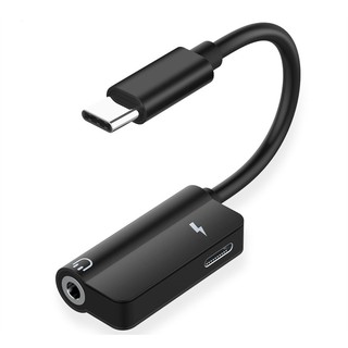 Bộ chuyển đổi giắc cắm tai nghe 2 trong 1 loại C 3.5mm