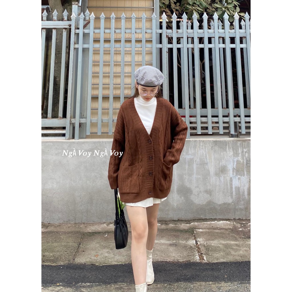 ÁO KHOÁC CADIGAN LEN SIÊU ẤM | BigBuy360 - bigbuy360.vn
