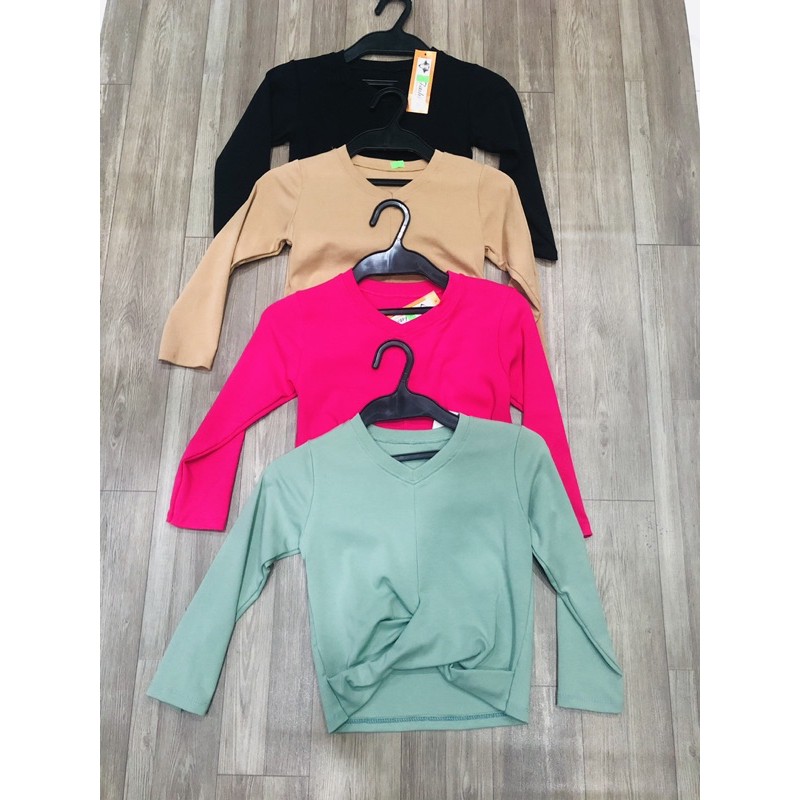 Áo thun tay lửng vải borrip